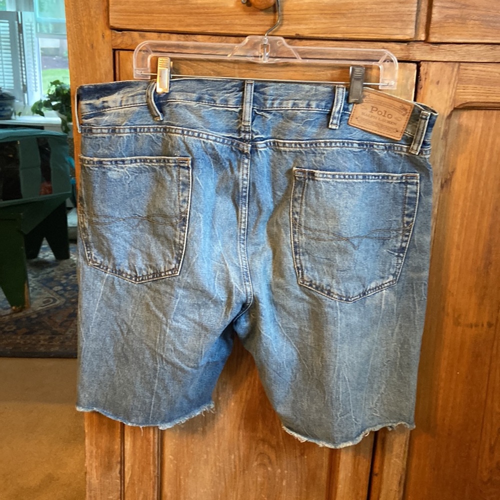 Polo Cutoff 8.5 Inch Classic Denim Shorts - Picture 2 of 4